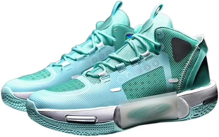 Breathable Hollow mesh Basketball Shoes Rubber Sole high Elasticity