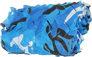Camouflage Netting, 210d Outdoor Hunting Camo Net, Double-Layer Reinforced Sunshade Netting, Used for Military Decoration, Tent, Camping, Lightweight Sunscreen Net,6x6m(19.7 * 19.7ft)
