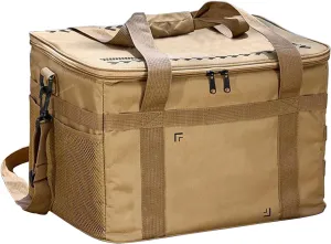 Camping Storage Bag,Soft Container Camping Storage Bag - 36L Insulated Cooler Case, Large Capacity Organizer for Water Beer Juice Fruits Milk Seafood Salad
