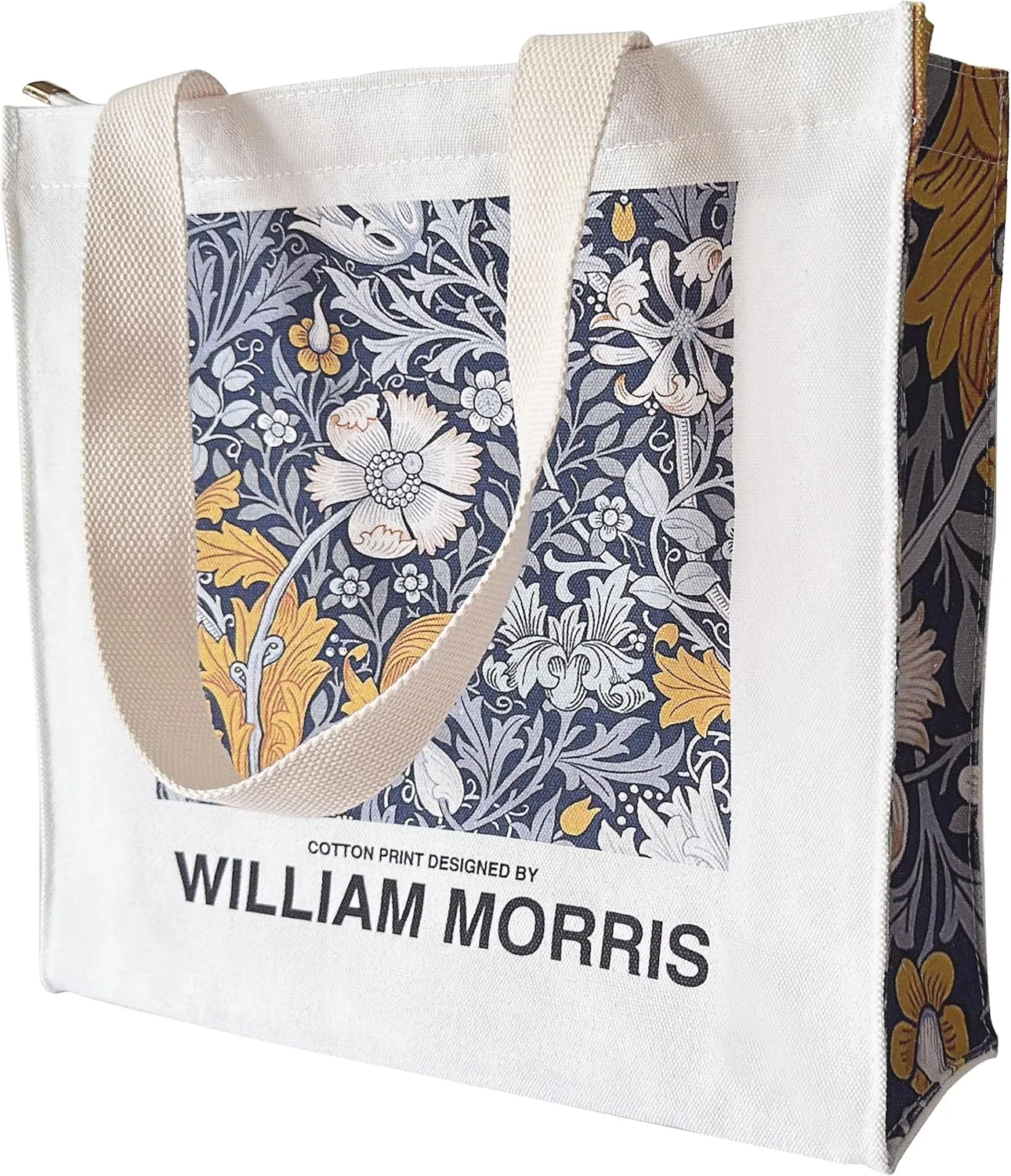 Canvas Tote Bag For Women With Zipper, Durable Portable Reusable Tote Canvas Bag, Tote Bag Aesthetic