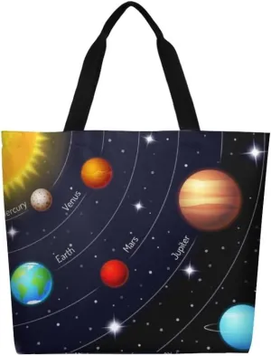 Canvas Tote Bag Large Women Casual Shoulder Bag Handbag Reusable Beach Shopping Grocery Bag For Outdoors