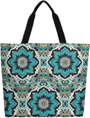 Canvas Tote Bag Large Women Casual Shoulder Bag Handbag Reusable Beach Shopping Grocery Bag For Outdoors