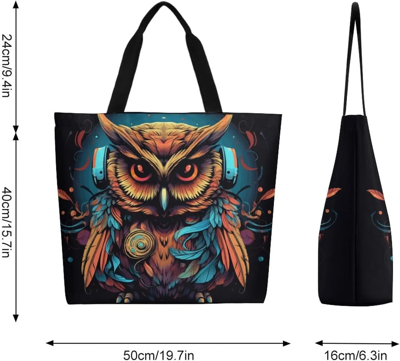 Canvas Tote Bag Large Women Casual Shoulder Bag Handbag Reusable Beach Shopping Grocery Bag For Outdoors