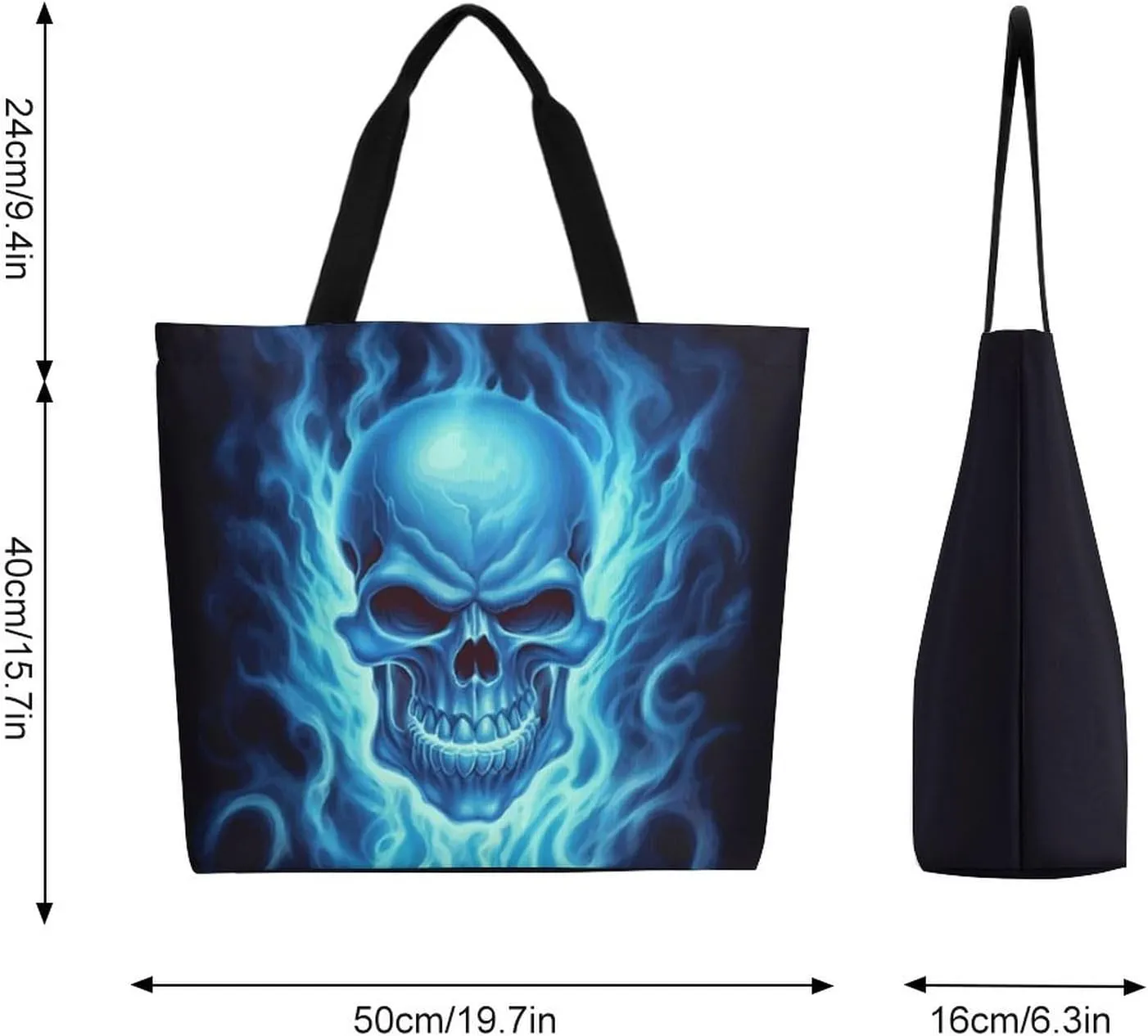 Canvas Tote Bag Large Women Casual Shoulder Bag Handbag Reusable Beach Shopping Grocery Bag For Outdoors