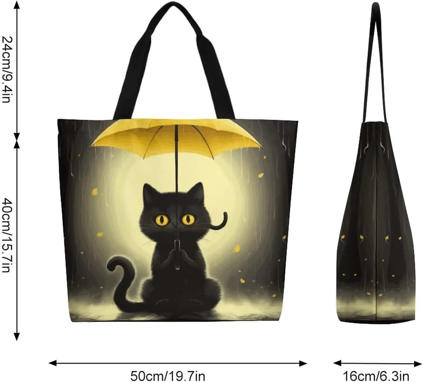 Canvas Tote Bag Large Women Casual Shoulder Bag Handbag Reusable Beach Shopping Grocery Bag For Outdoors