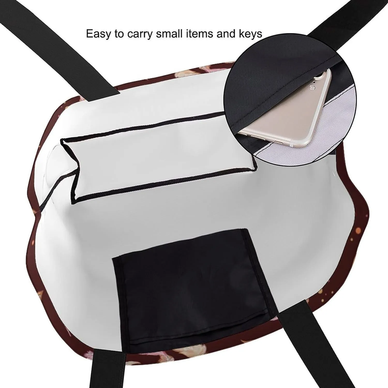 Canvas Tote Bag Large Women Casual Shoulder Bag Handbag Reusable Beach Shopping Grocery Bag For Outdoors