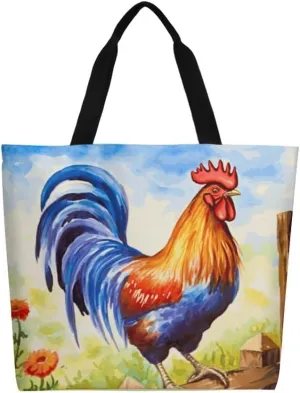 Canvas Tote Bag Large Women Casual Shoulder Bag Handbag Reusable Beach Shopping Grocery Bag For Outdoors