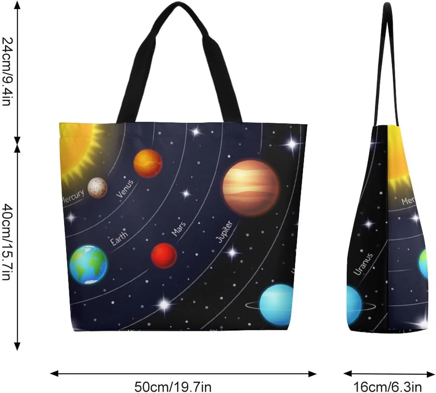 Canvas Tote Bag Large Women Casual Shoulder Bag Handbag Reusable Beach Shopping Grocery Bag For Outdoors