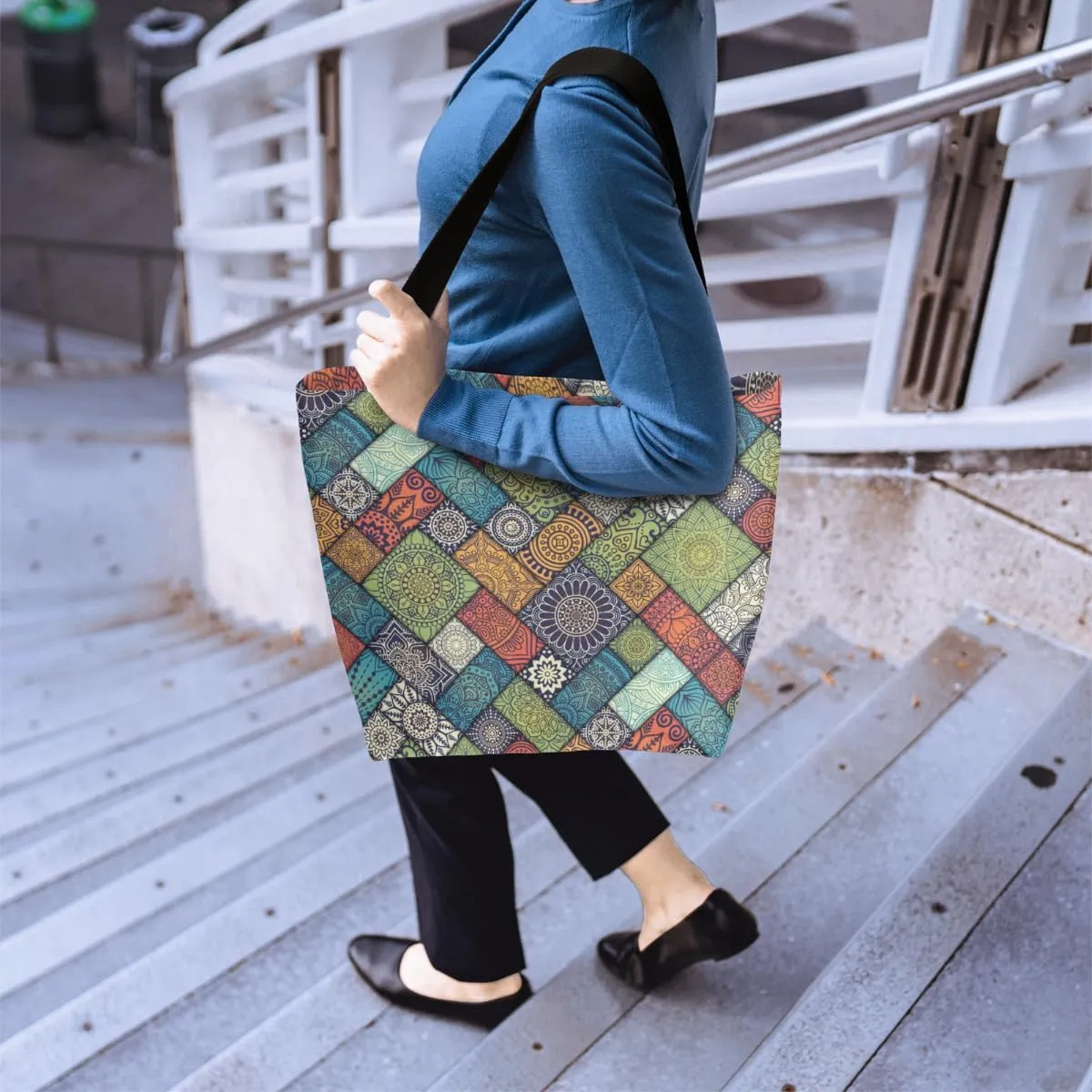 Canvas Tote Bag Large Women Casual Shoulder Bag Handbag Reusable Storage Shoulder Bag