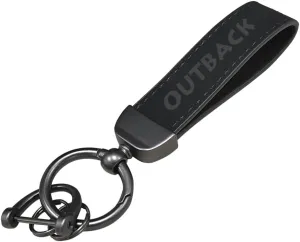 Car Keychain, Key ring, Suede Leather Key Chain Compatible with Subaru Legacy Outback Ascent Forester