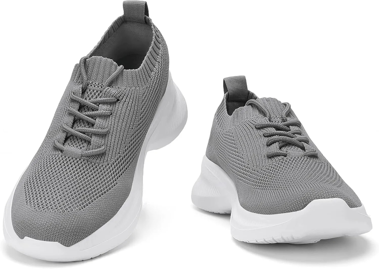 Casbeam Mens Running Shoes Comfortable Lightweight Breathable Walking Shoes Lace-up Shoes Mesh Workout Casual Sports Shoes