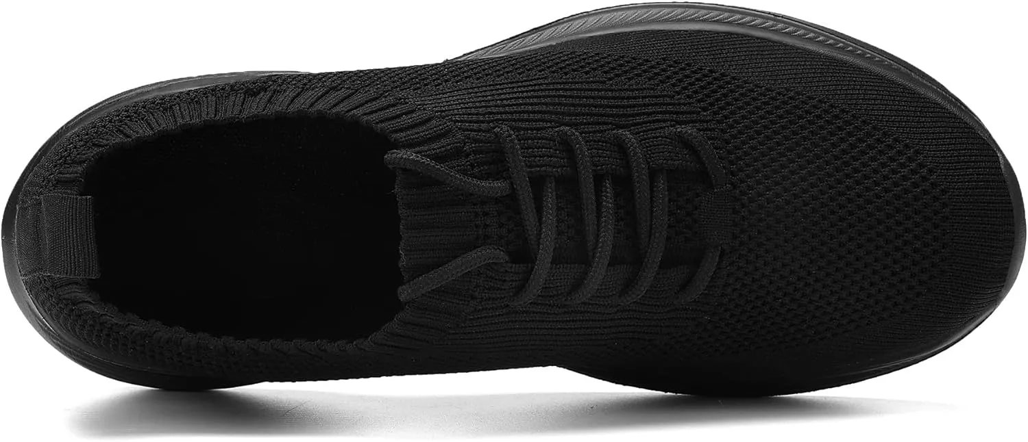 Casbeam Mens Running Shoes Comfortable Lightweight Breathable Walking Shoes Lace-up Shoes Mesh Workout Casual Sports Shoes