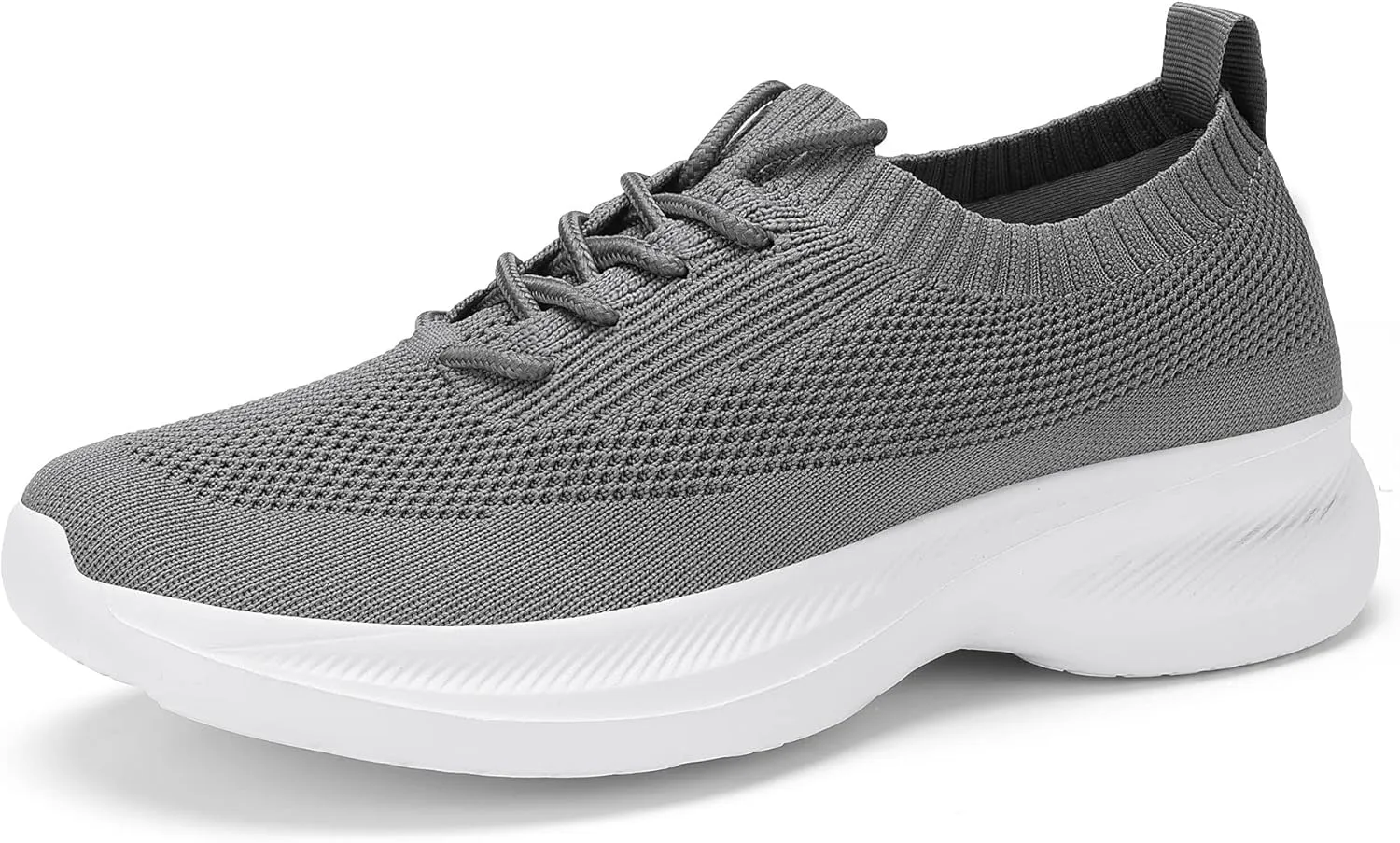Casbeam Mens Running Shoes Comfortable Lightweight Breathable Walking Shoes Lace-up Shoes Mesh Workout Casual Sports Shoes