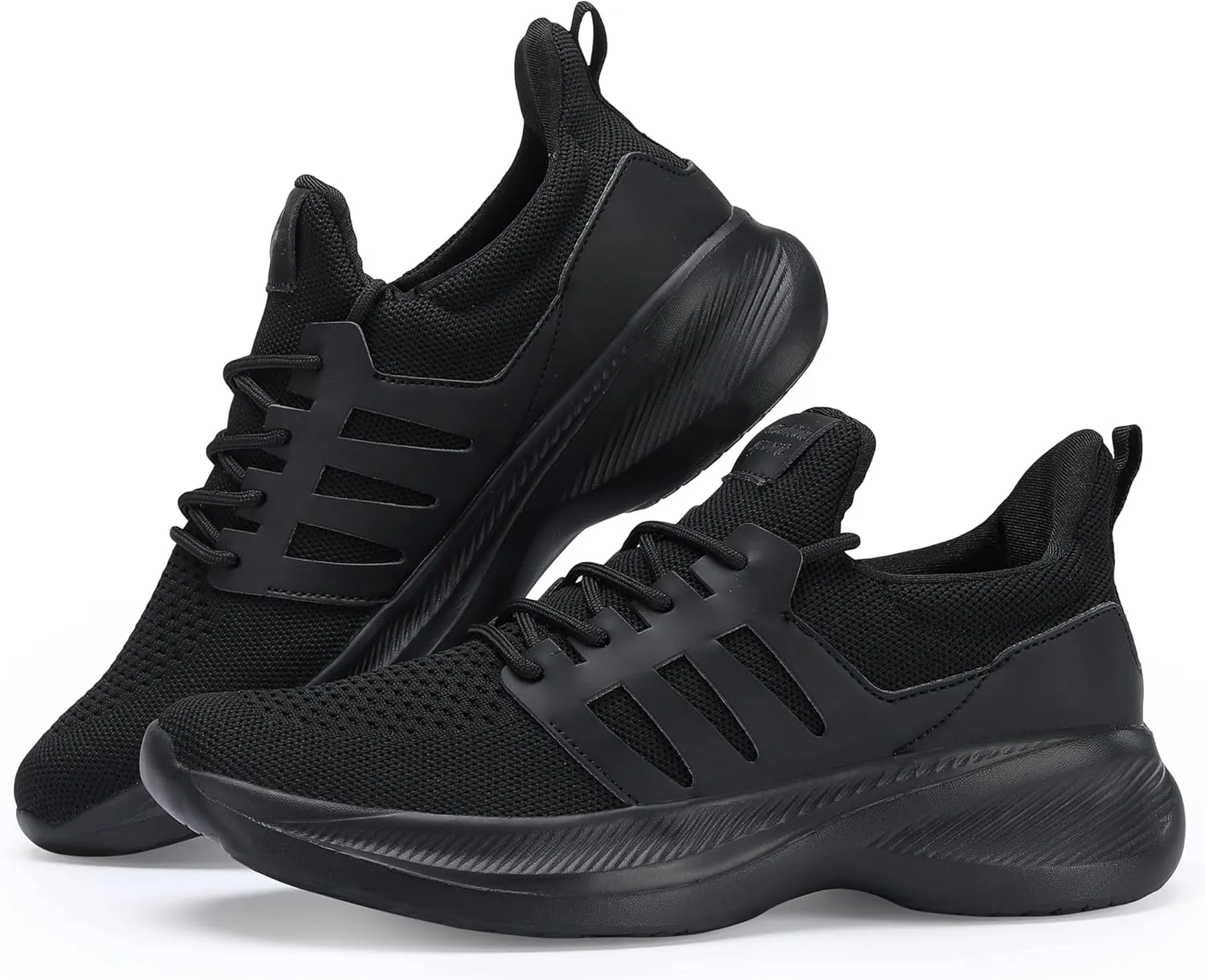 Casbeam Mens Running Shoes Comfortable Lightweight Breathable Walking Shoes Lace-up Shoes Mesh Workout Casual Sports Shoes