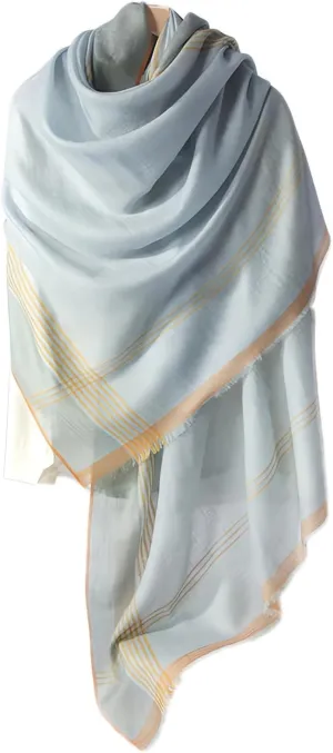 Cashmere-soft lightweight wool scarf, Pashmina Shawls and Wraps for Evening Dresses Travel Office Wedding