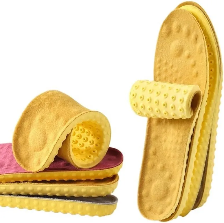 Casual Men's and Women's Insole Thermal Insole Sweat-Absorbing Shock Absorbing Plus Velvet Insole(45-46)