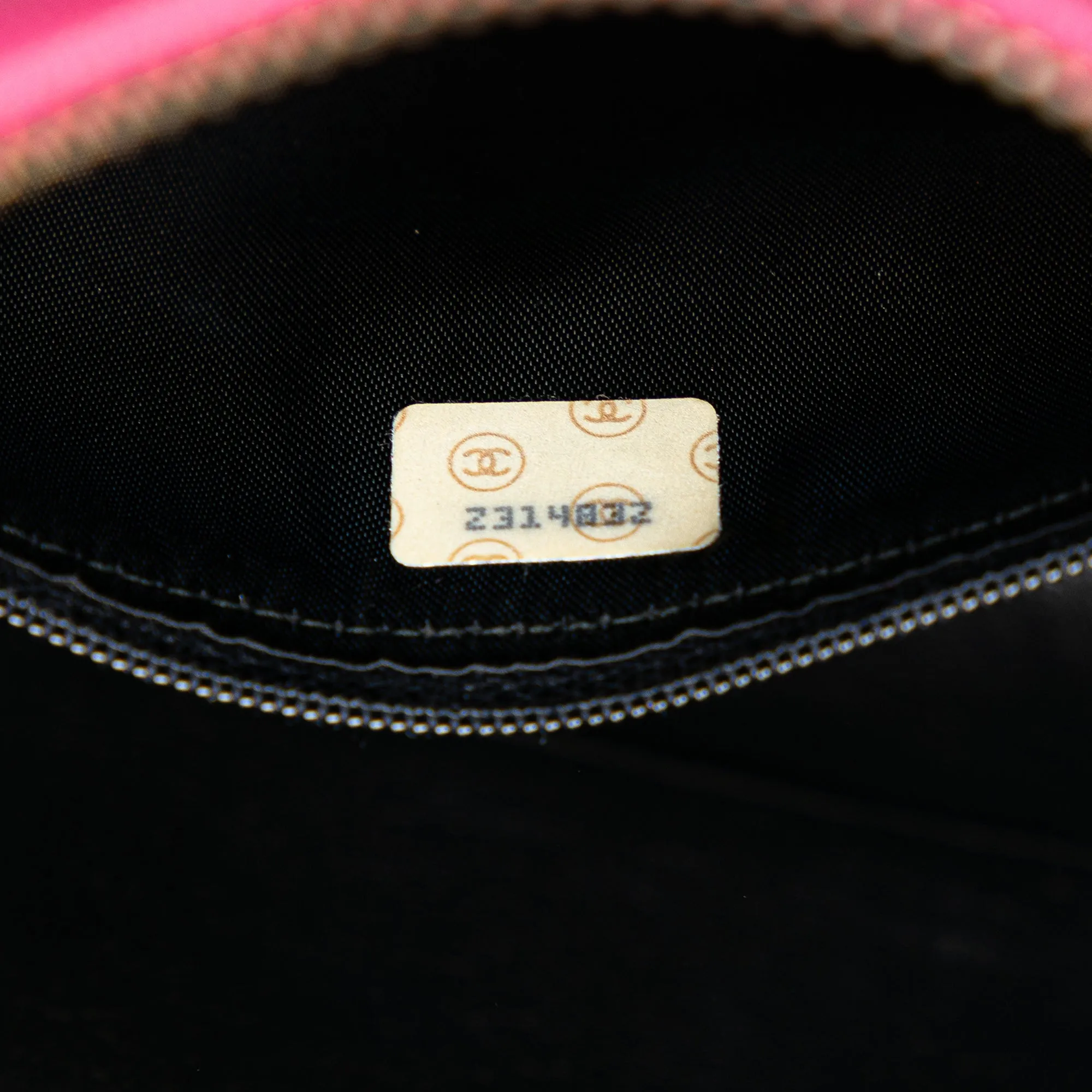 CC Quilted Lambskin Tassel Crossbody