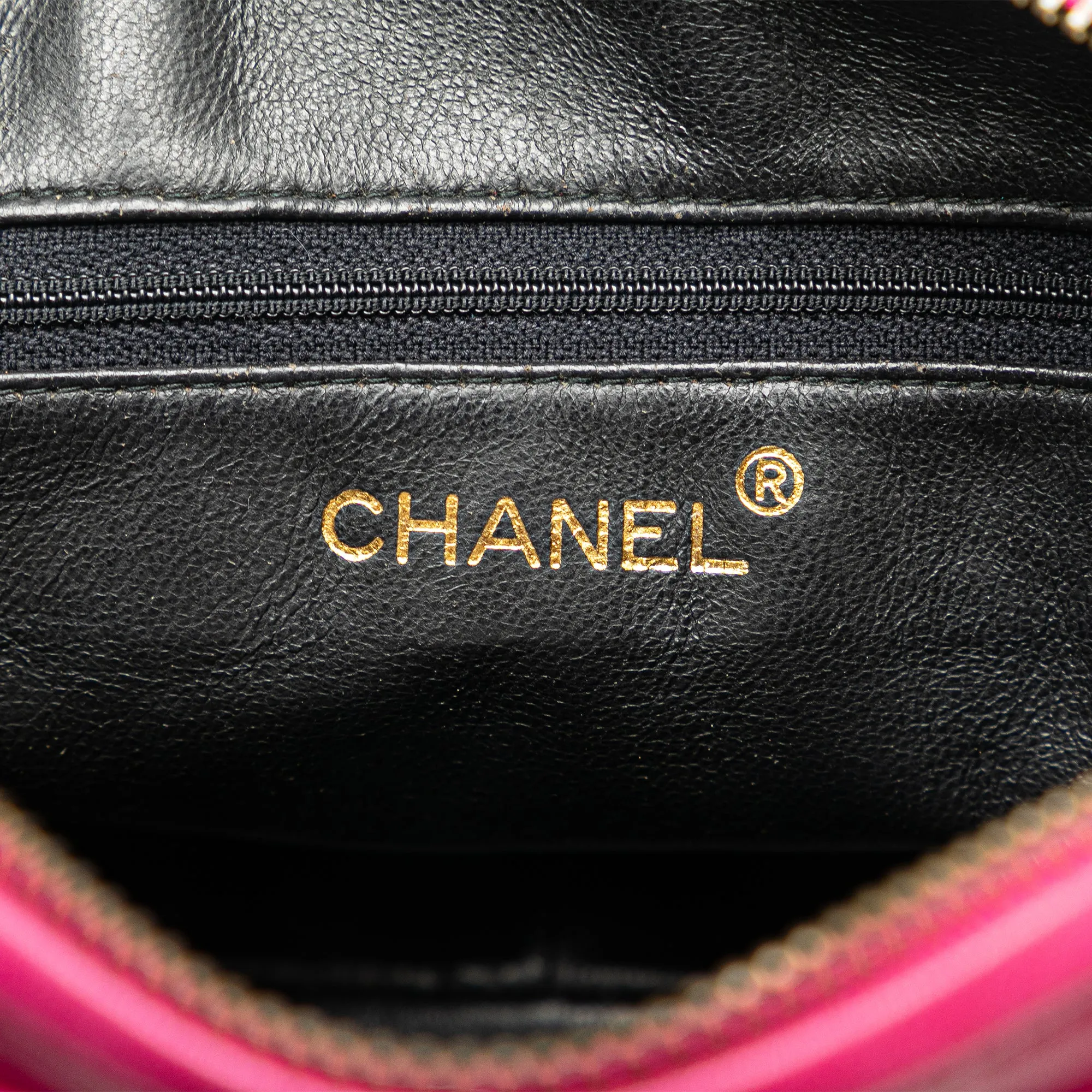 CC Quilted Lambskin Tassel Crossbody