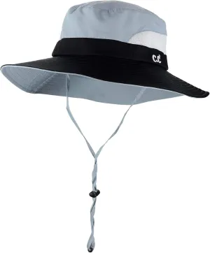 C.C Safari Sun Hat Wide Brim Hat with Ponytail Hole Packable UPF 50  for Hiking Camping