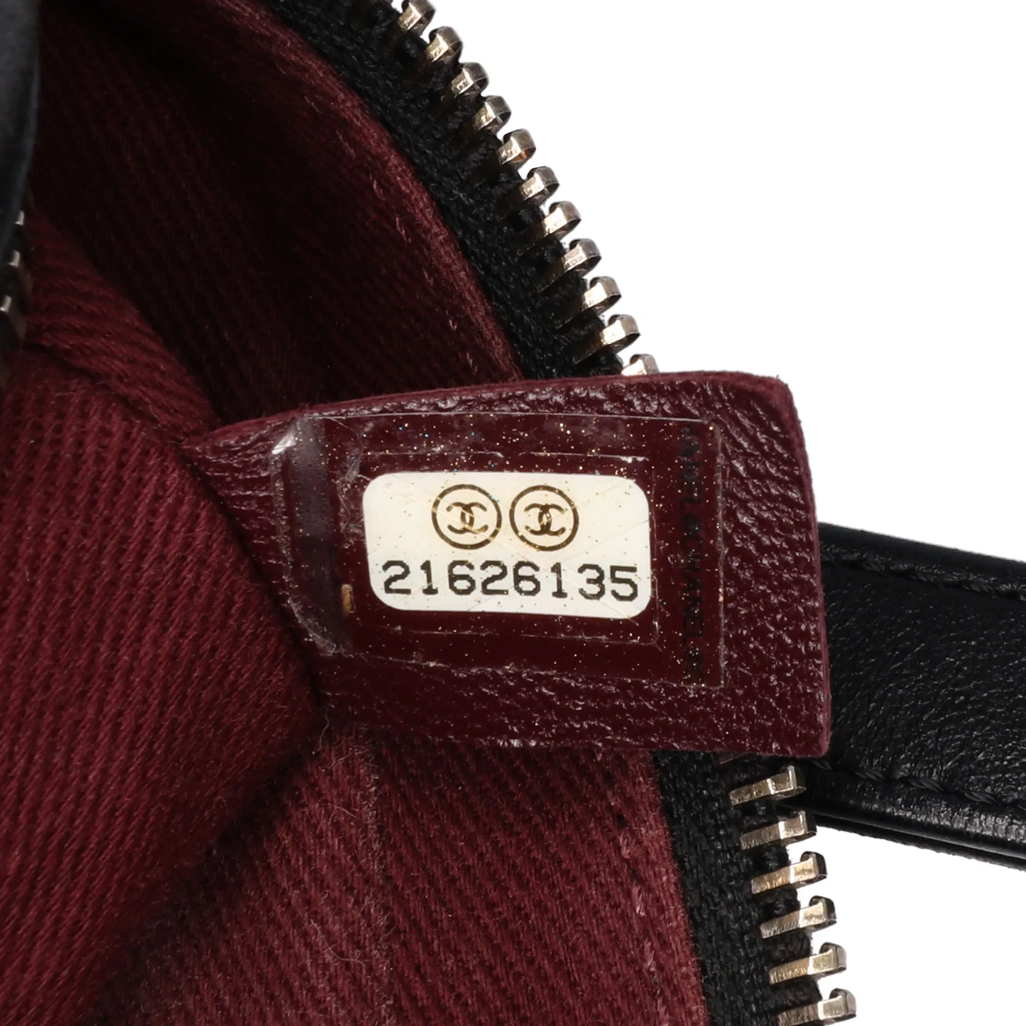 Chevron Lambskin Pyramid CC Camera Bag