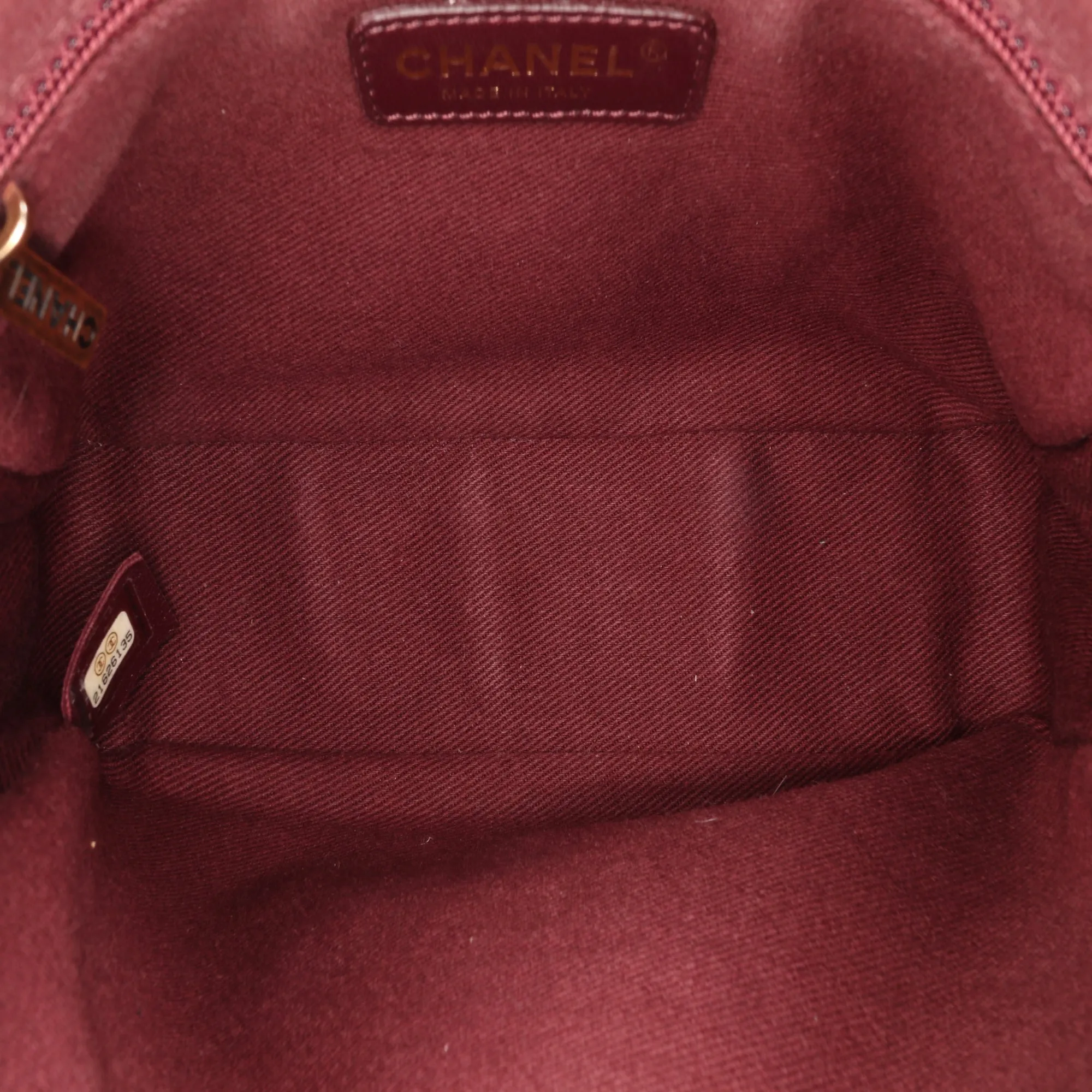 Chevron Lambskin Pyramid CC Camera Bag