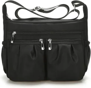 Chikencall Crossbody Bag for Women Waterproof Shoulder Bag Nylon Handbag Travel Work Purses
