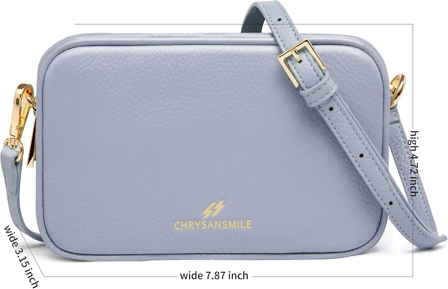 Chrysansmile Purses for Women Small Women's Crossbody Handbags Genuine Leather Cross Body Bag Trendy