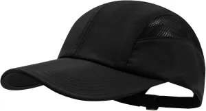 CLAPE Sun Protection Sport Hats Lightweight Breathable Mesh Unstructured Baseball Hat Adjustable Quick Dry Running Hat