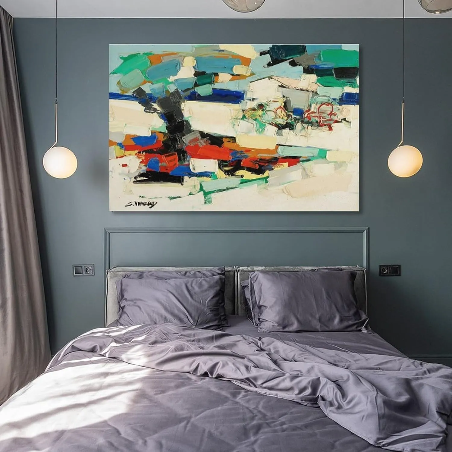 Claude Venard Le Cabanon Picture Print Canvas Poster Wall Paint Art Posters Decor Modern Home Artworks 20x30inch(50x75cm)