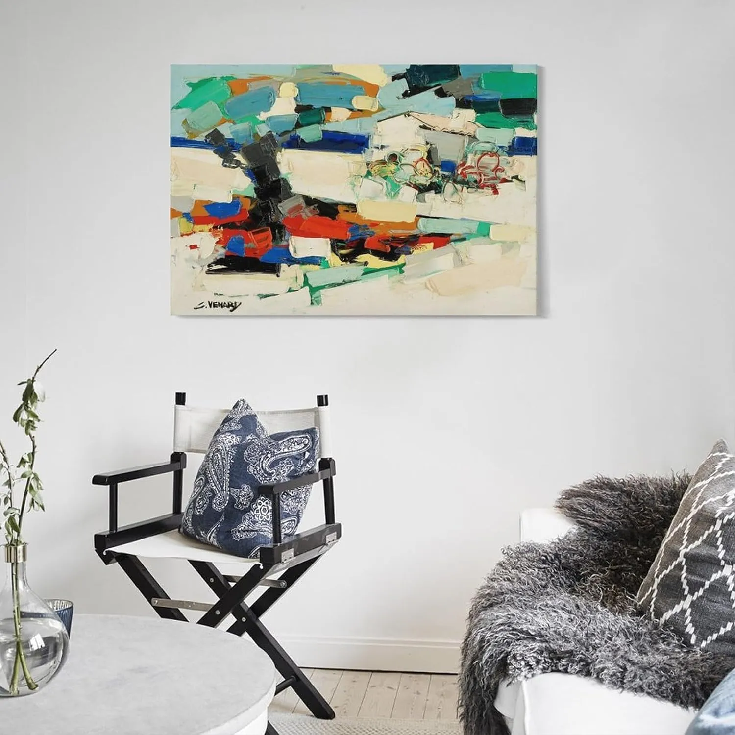Claude Venard Le Cabanon Picture Print Canvas Poster Wall Paint Art Posters Decor Modern Home Artworks 20x30inch(50x75cm)