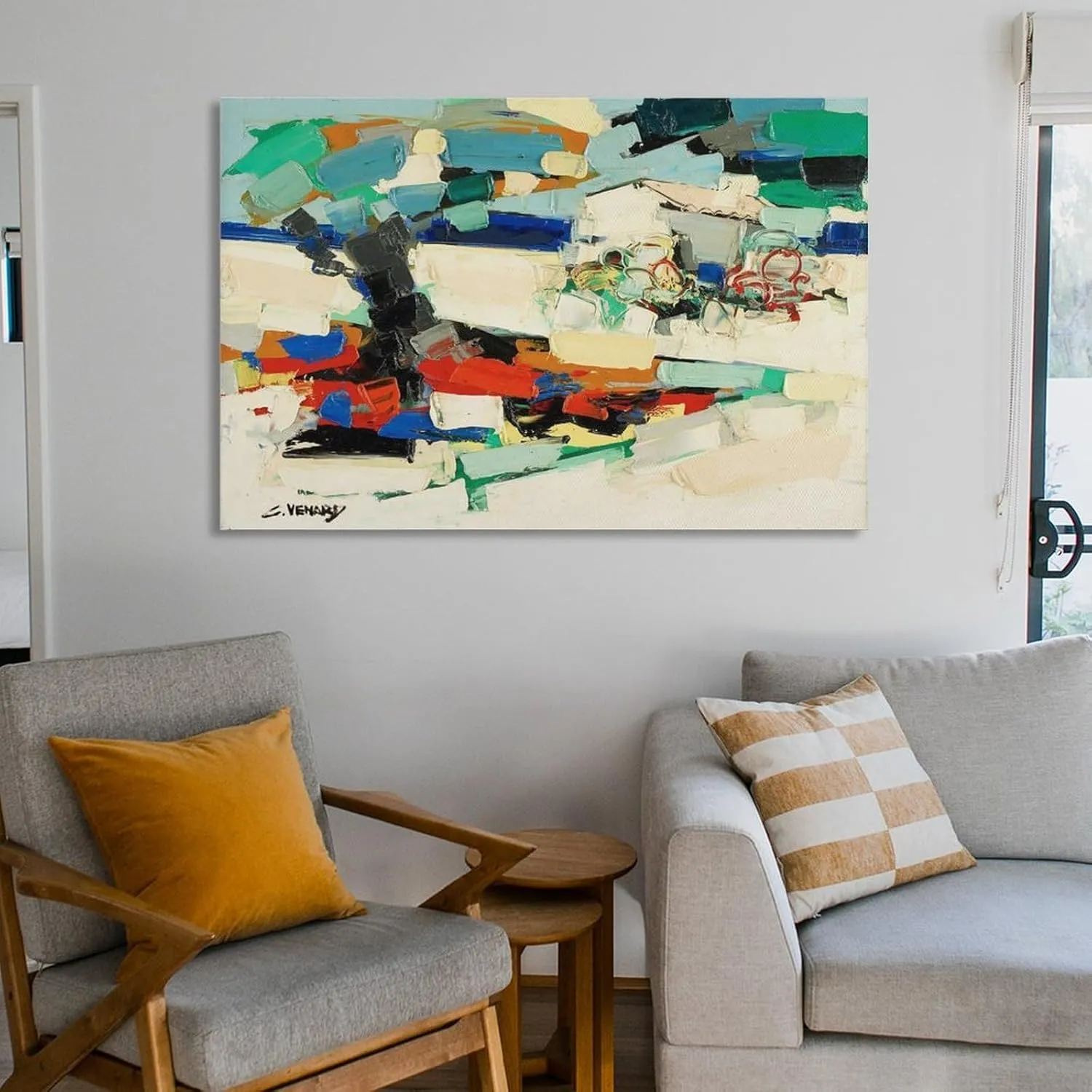 Claude Venard Le Cabanon Picture Print Canvas Poster Wall Paint Art Posters Decor Modern Home Artworks 20x30inch(50x75cm)