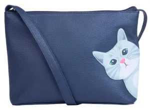 Cleo the Cat Midi Cross Body Bag - 7227 50