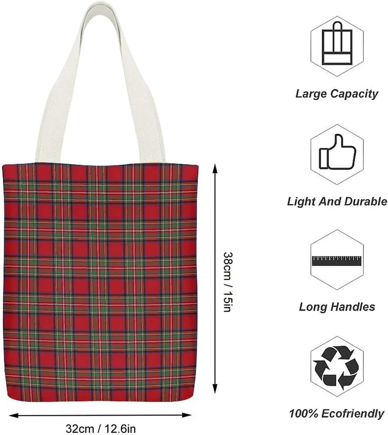 Clergy Blue Black White Large Capacity Canvas Tote Bag with Pockets Inside Unisex