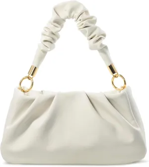 Cloud Pouch Bag Women Shoulder Handbag Soft Vegan Leather Vintage Hobo Chain Cross body Bag
