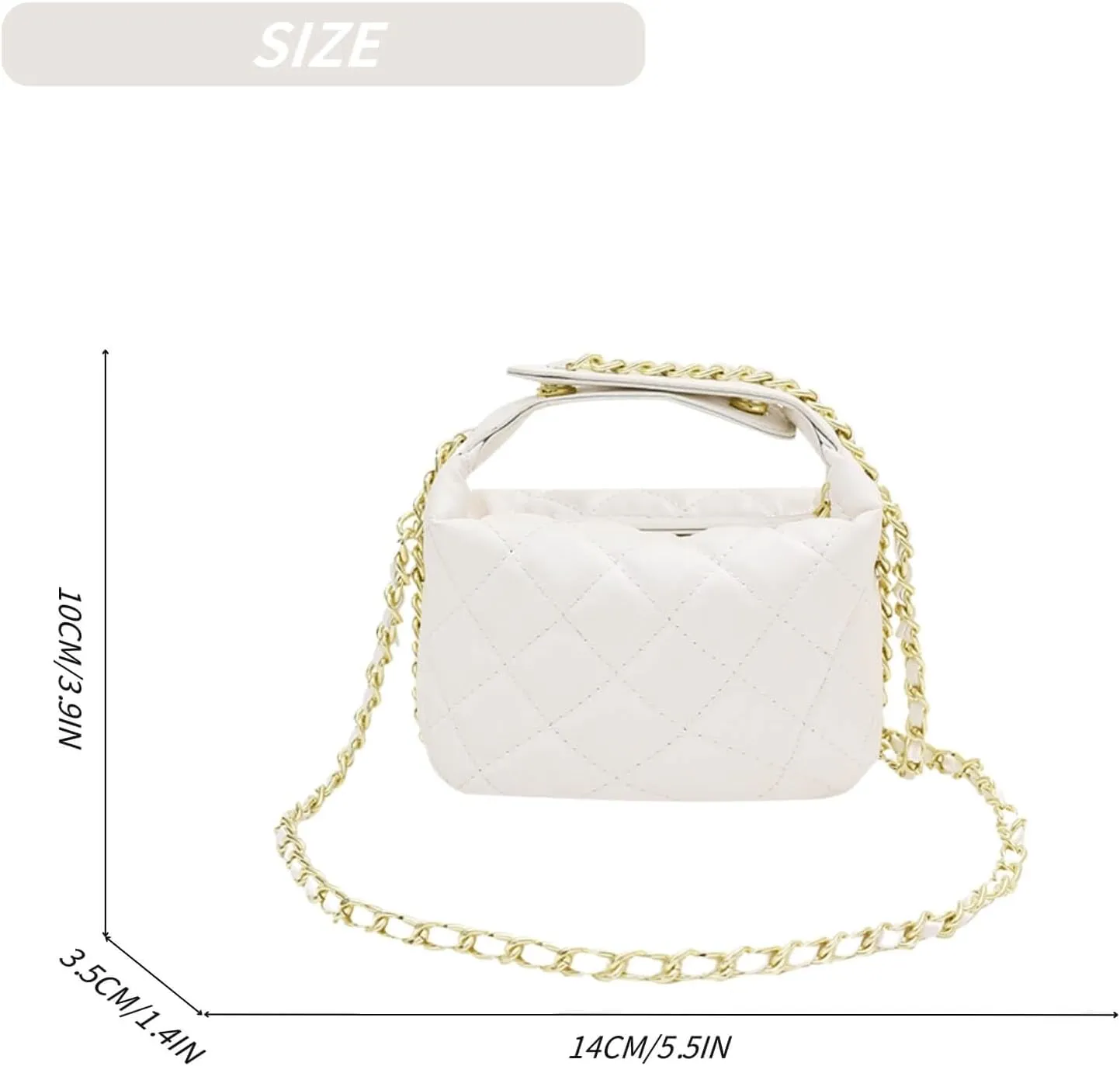 Clutch Purses for Women, Mini Metallic Evening Purse