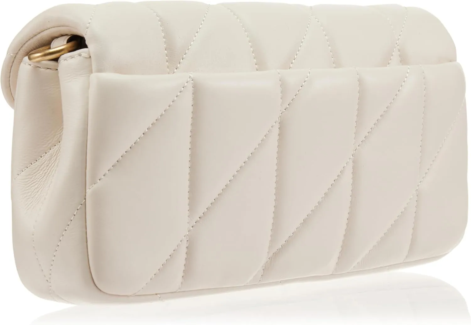 Coach Women's Quilted Pillow Leather Tabby Wristlet with Chain