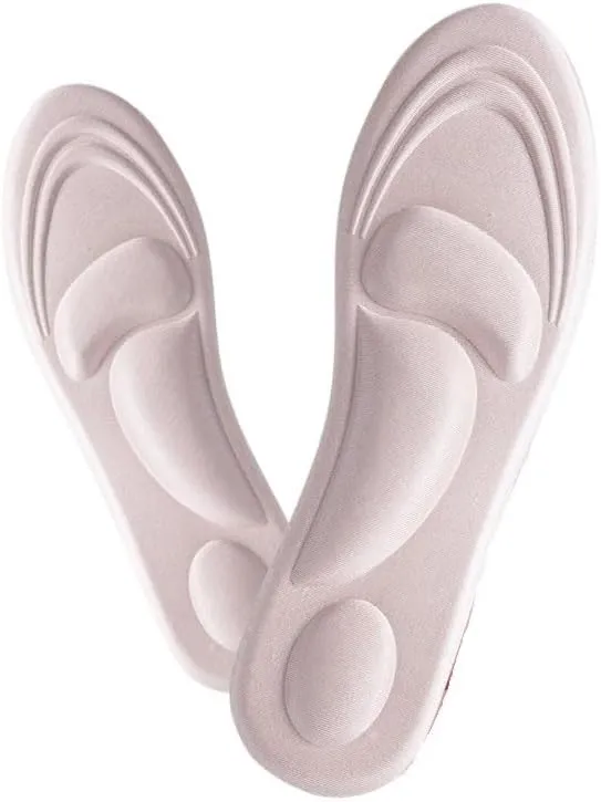 Comfortable Insole for Women Soft Long Standing -Soft 4d -Thin High Heels Soft Sole Comfortable Insole(35-40)