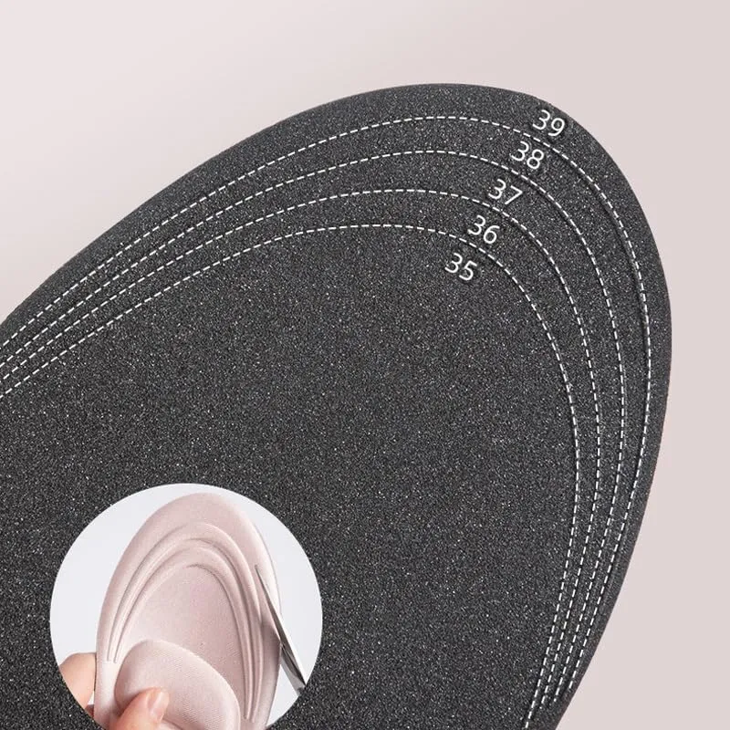Comfortable Insole for Women Soft Long Standing -Soft 4d -Thin High Heels Soft Sole Comfortable Insole(35-40)