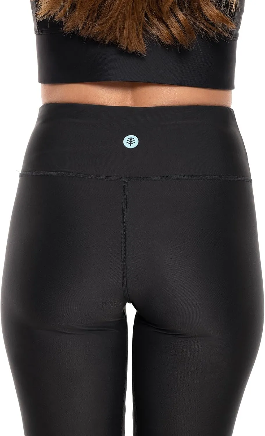 Coolibar UPF 50  Women's Ocean Sculpt High Rise Swim Legging - Sun Protective