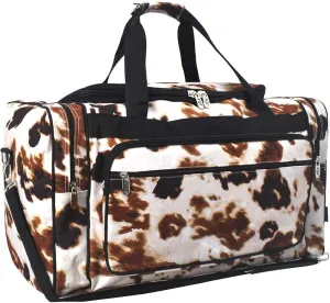 Cow Print NGIL Canvas 23" Duffle Bag