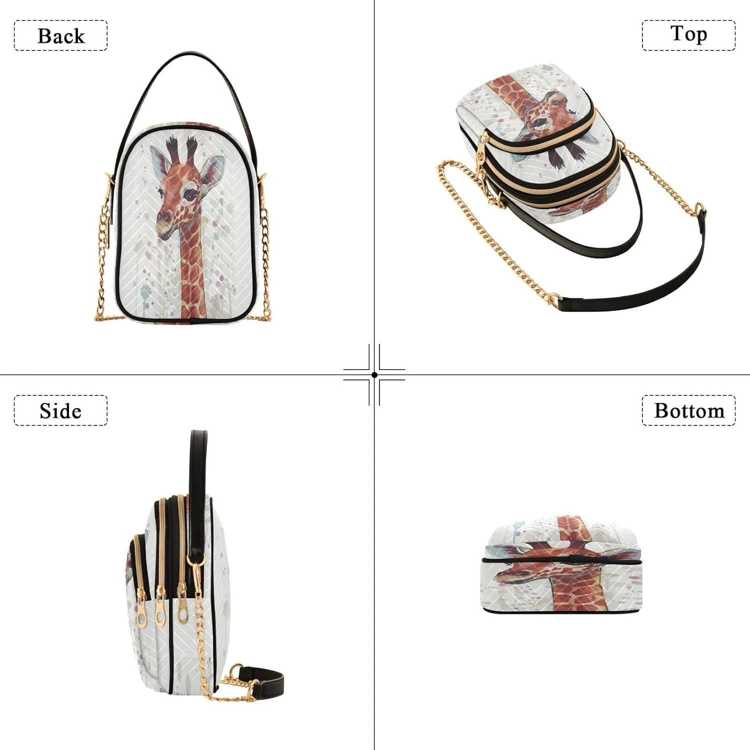 Crossbody Bags Crossbody Purse Chest Bag Indian Cute Owl for Women Trendy