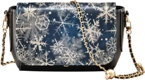 Crossbody Bags for Women Trendy Women's Black Shoulder Bag Small PU Leather Flap Cross Body Bag Handbags