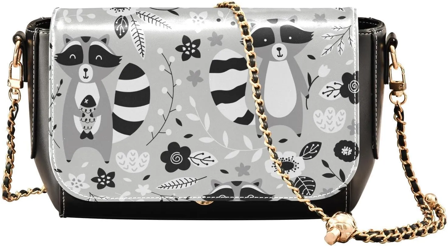 Crossbody Bags for Women Trendy Women's Black Shoulder Bag Small PU Leather Flap Cross Body Bag Handbags