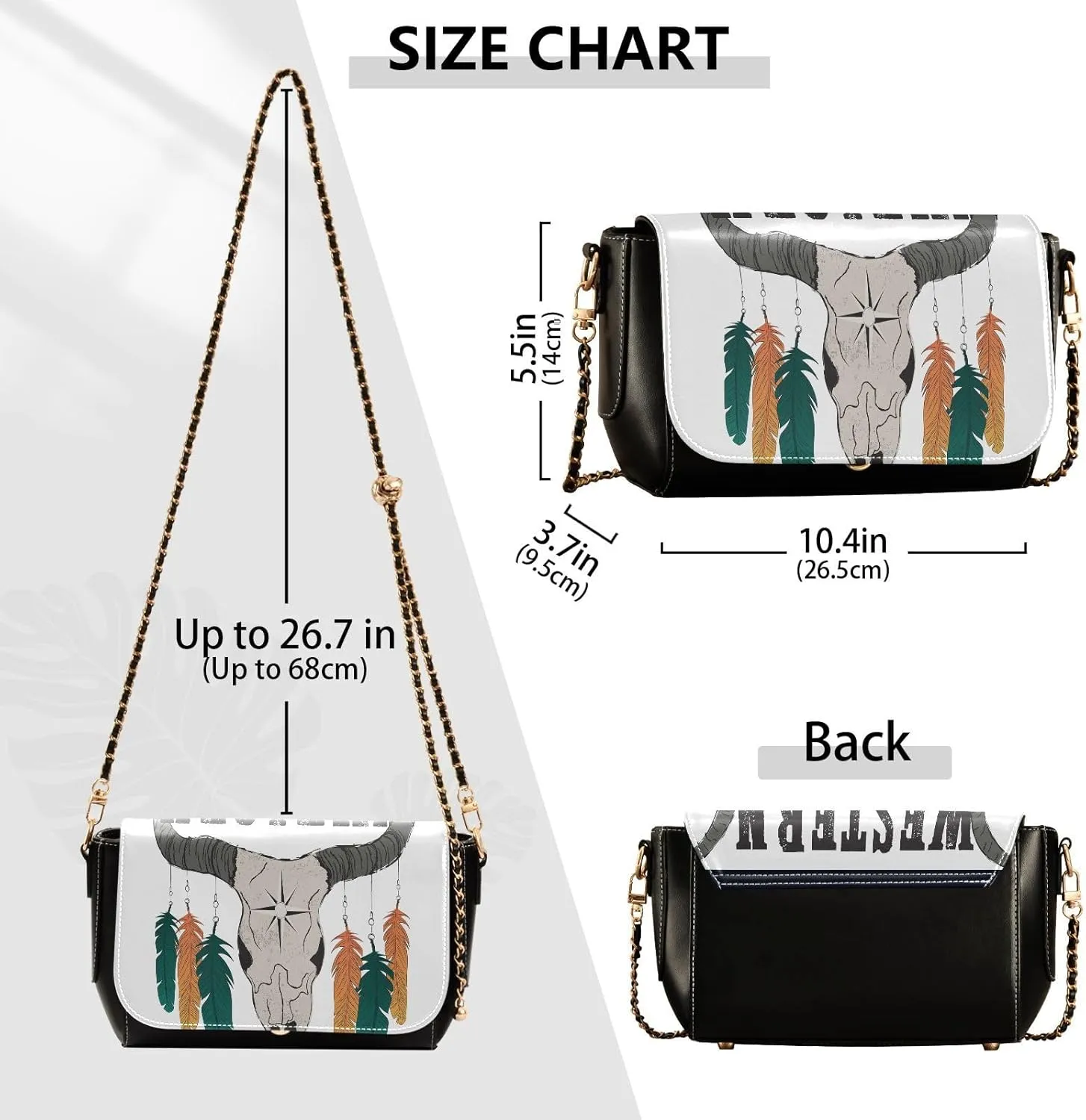 Crossbody Bags for Women Trendy Women's Black Shoulder Bag Small PU Leather Flap Cross Body Bag Handbags