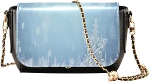 Crossbody Bags for Women Trendy Women's Black Shoulder Bag Small PU Leather Flap Cross Body Bag Handbags
