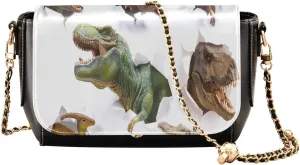 Crossbody Bags for Women Trendy Women's Black Shoulder Bag Small PU Leather Flap Cross Body Bag Handbags