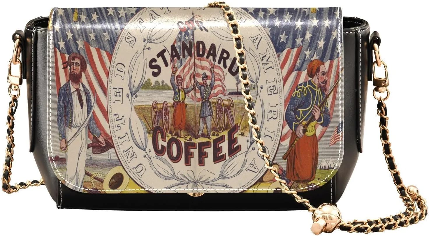 Crossbody Bags for Women Trendy Women's Black Shoulder Bag Small PU Leather Flap Cross Body Bag Handbags