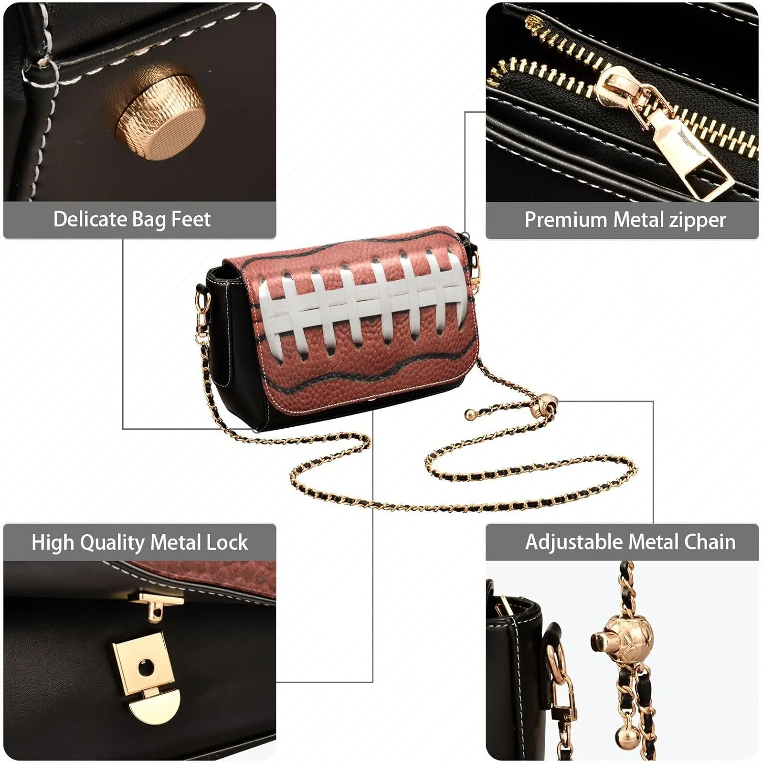 Crossbody Bags for Women Trendy Women's Black Shoulder Bag Small PU Leather Flap Cross Body Bag Handbags