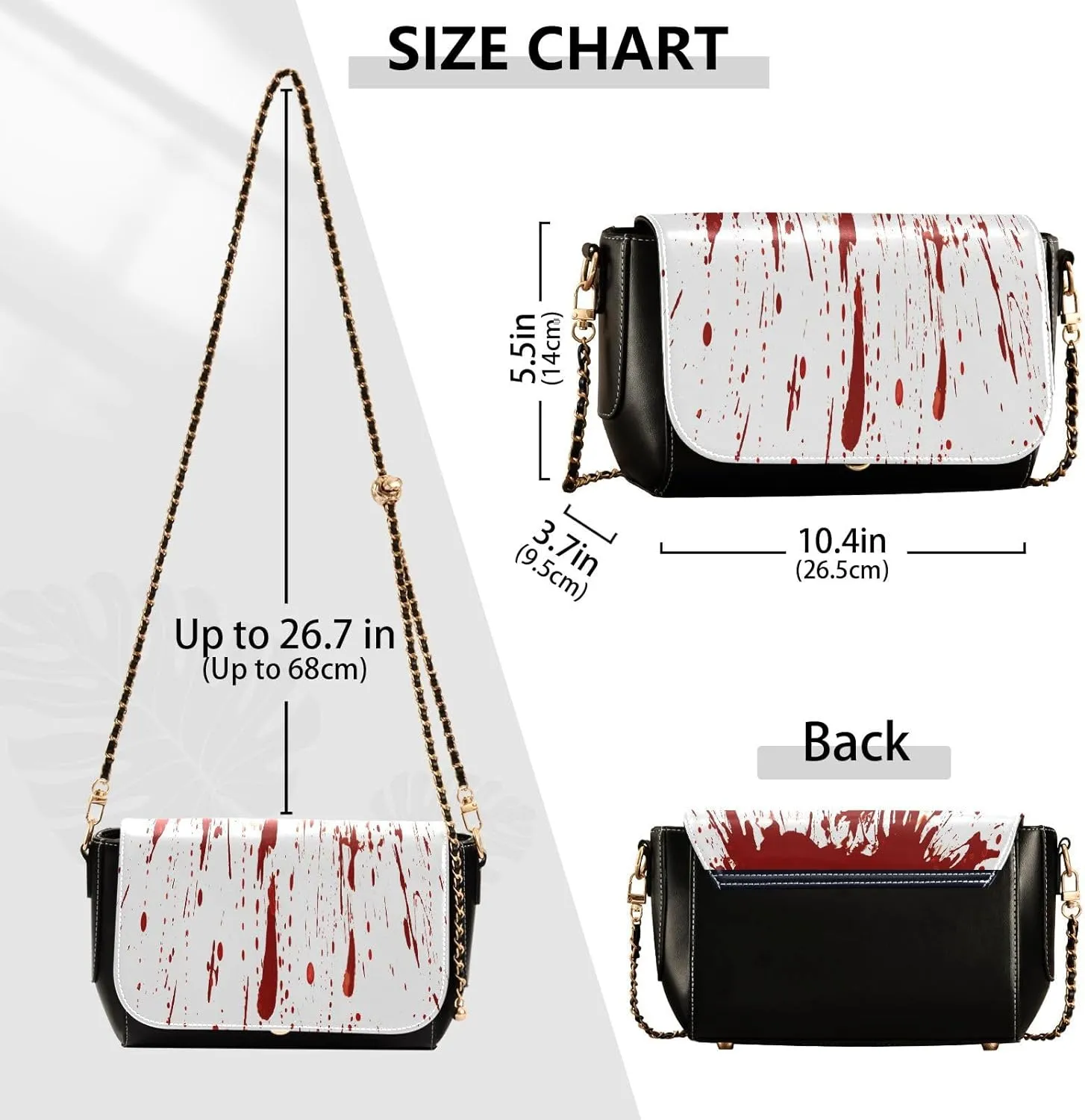 Crossbody Bags for Women Trendy Women's Black Shoulder Bag Small PU Leather Flap Cross Body Bag Handbags