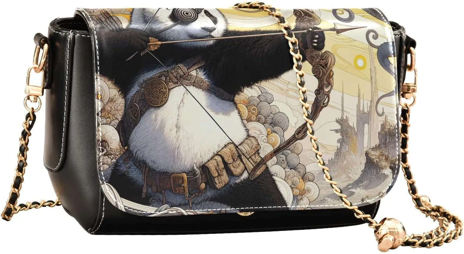 Crossbody Bags for Women Trendy Women's Black Shoulder Bag Small PU Leather Flap Cross Body Bag Handbags
